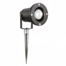 Searchlight āra stāvlampa Spikey, LED, 50W, 270lm, EU5001BK-LED