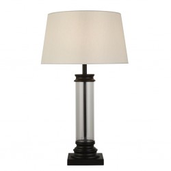 Searchlight table lamp Pedestal, 1xE27x60W, EU5141BK