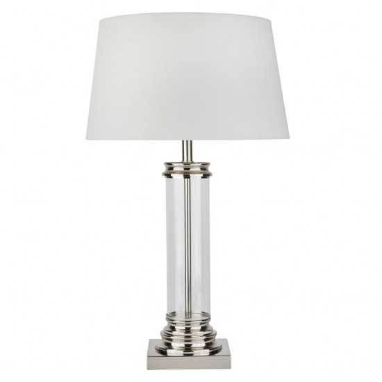 Searchlight table lamp Pedestal, 1xE27x60W, EU5141SS