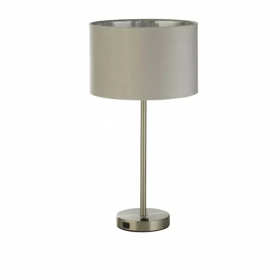 Searchlight Tischlampe Finn, 1xE27x60W, EU58911GY Searchlight Tischlampe Finn, 1xE27x60W, EU58911GY