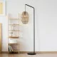 Searchlight floor lamp Java 1x10WxE27, EU60096BK Searchlight floor lamp Java 1x10WxE27, EU60096BK