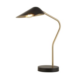 Searchlight table lamp Swan, 1xE14x7W, EU60419BK