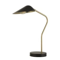 Searchlight table lamp Swan, 1xE14x7W, EU60419BK