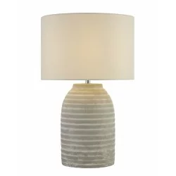 Searchlight table lamp Rib, 1xE14x10W, EU60452GY