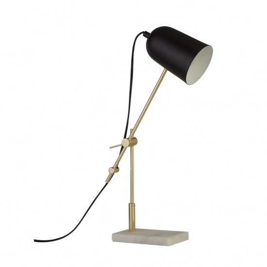 Searchlight galda lampa Odyssey, 1xE14x7W, EU60880BK