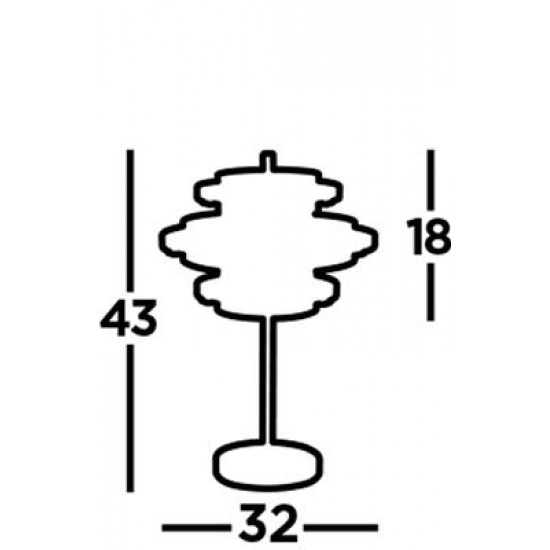 Searchlight table lamp Hive, LED, EU6357BG