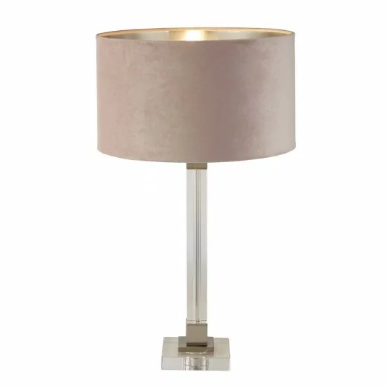 Searchlight настольная лампа Scarborough, 1xE27x60W, EU67521PI