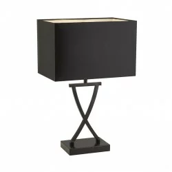Searchlight настольная лампа Club, 1xE14x60W, EU7923BK