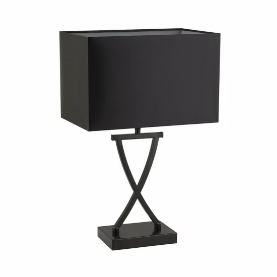 Searchlight Tischlampe Club, 1xE14x60W, EU7923BK Searchlight Tischlampe Club, 1xE14x60W, EU7923BK