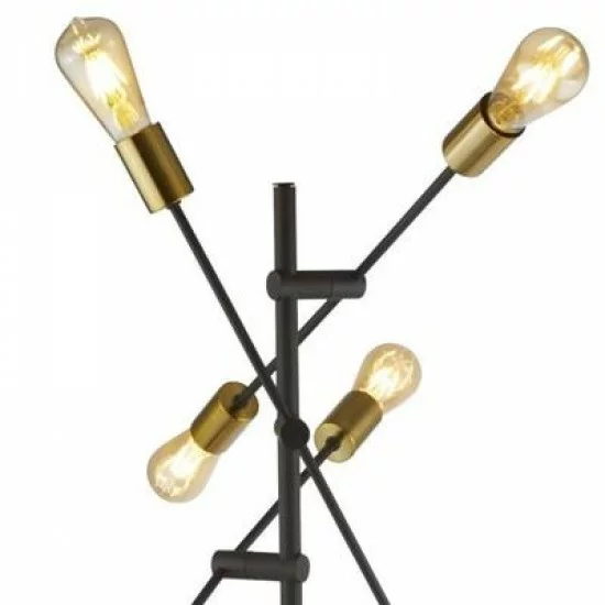 Searchlight floor lamp Armstrong 6x60WxE27, EU8076-6BK Searchlight floor lamp Armstrong 6x60WxE27, EU8076-6BK