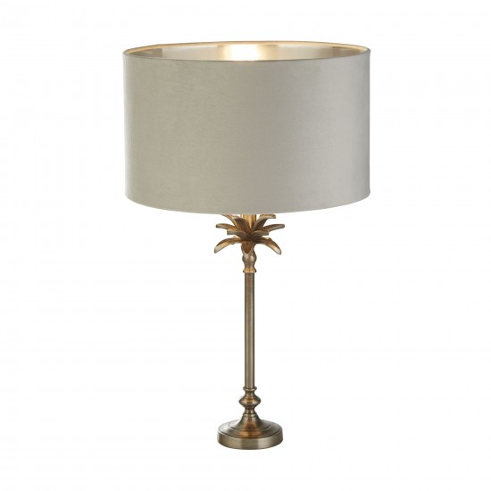 Searchlight table lamp Palm, 1xE27x10W, EU81210GY