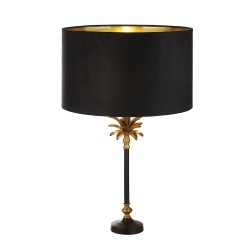 Searchlight table lamp Palm, 1xE27x10W, EU81211BK