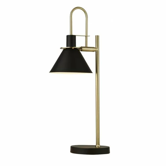 Searchlight настольная лампа Trombone, 1xE14x60W, EU8128BK Searchlight настольная лампа Trombone, 1xE14x60W, EU8128BK