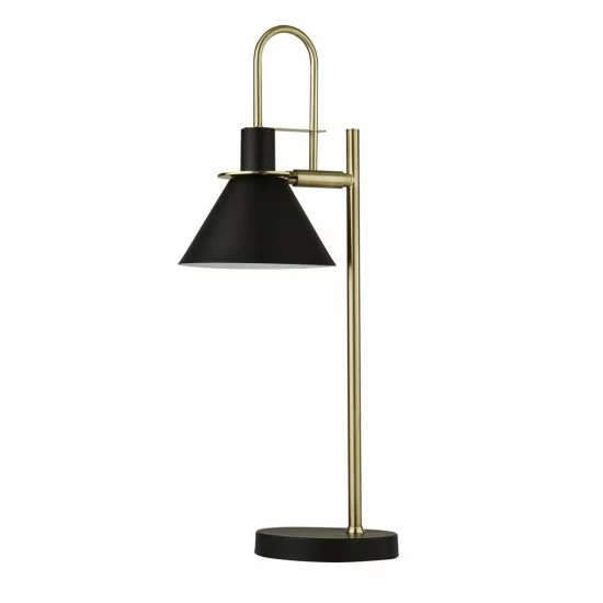 Searchlight настольная лампа Trombone, 1xE14x60W, EU8128BK Searchlight настольная лампа Trombone, 1xE14x60W, EU8128BK