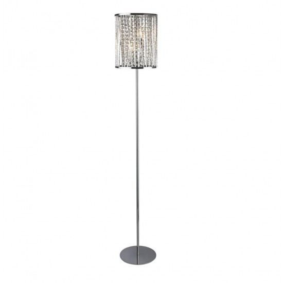 Searchlight floor lamp Elise 2x60WxE14, EU8932CC