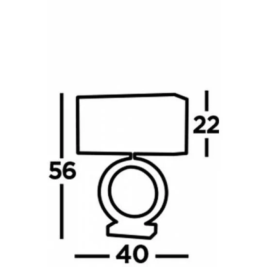 Searchlight настольная лампа Alaska, 1xE27x60W, EU8971CC Searchlight настольная лампа Alaska, 1xE27x60W, EU8971CC