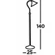 Searchlight floor lamp Adjustable 1x60WxE27, EU9122AB Searchlight floor lamp Adjustable 1x60WxE27, EU9122AB