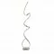Searchlight напольная лампа Twirls, LED, 31.33W, 4000K, 1835lm, EU9219CC