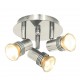 Searchlight CEILING LIGHT Decco 3xGU10x50W, P633SS