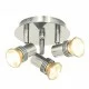 Searchlight DECKENLEUCHTE Decco 3xGU10x50W, P633SS Searchlight DECKENLEUCHTE Decco 3xGU10x50W, P633SS