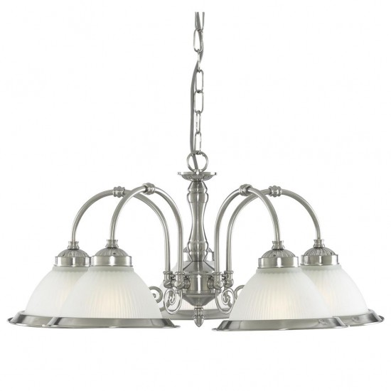 Searchlight Pendant Lamp American Diner 5xE27x60W, 1045-5