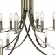 Searchlight chandelier Ascona 12xE14x60W, 41612-12AB