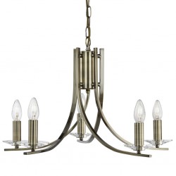 Searchlight Pendant Lamp Ascona 5xE14x60W, 4165-5AB