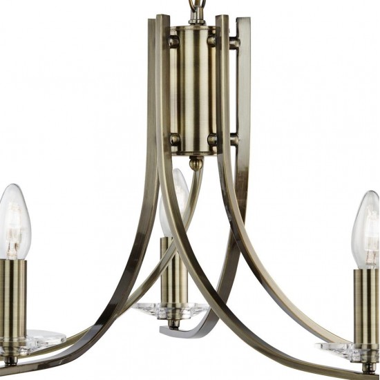 Searchlight Pendant Lamp Ascona 5xE14x60W, 4165-5AB