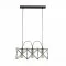 Searchlight Pendant Lamp Anthea 3xE27x60W, 8413-3BK