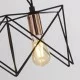 Searchlight Pendant Lamp Anthea 3xE27x60W, 8413-3BK Searchlight Pendant Lamp Anthea 3xE27x60W, 8413-3BK