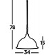 Searchlight подвесной светильник American Diner 1xE27x60W, 9369