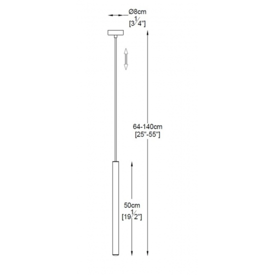 ZUMA LINE pendant LED light LOYA P0461-01A-F4F4