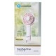 Handheld fan with USB port 4W/5V, pink 409722