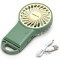 Handheld fan with USB port 5W/5V, green 409739