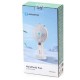 Handheld fan with LED display and USB port 5W/5V, 409746