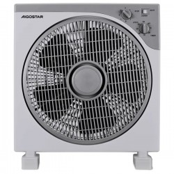 Galda ventilators 35W ar taimera funkciju, balts-pelēks 409807 