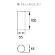 BEMKO ceiling lamp downlight ULTER 1xGU10x50W, black