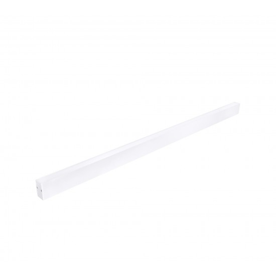 BEMKO linear LED luminaire LORIEN 40W, 3000K, white, 4600lm, with suspensions 1m