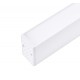 BEMKO linear LED luminaire LORIEN 40W, 3000K, white, 4600lm, with suspensions 1m