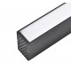 BEMKO lineārs LED gaismeklis LORIEN 40W, 4000K, melns, 4400lm, ar trosēm 1m BEMKO lineārs LED gaismeklis LORIEN 40W, 4000K, melns, 4400lm, ar trosēm 1m