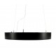 BEMKO lineare LED-Leuchte RING 21-40W, 4000K, schwarz, 2100-4000lm, mit Stahlkabel 2m