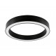 BEMKO lineare LED-Leuchte RING 21-40W, 4000K, schwarz, 2100-4000lm, mit Stahlkabel 2m