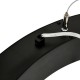 BEMKO lineare LED-Leuchte RING 21-40W, 4000K, schwarz, 2100-4000lm, mit Stahlkabel 2m