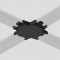 AIR X-образный соединитель, черный