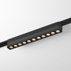 Magnetic track AIR LED luminaire GRILL 12W, 872lm, 3000K, black