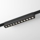 Magnetic track AIR LED luminaire GRILL 12W, 872lm, 3000K, black Magnetic track AIR LED luminaire GRILL 12W, 872lm, 3000K, black