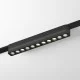Magnetic track AIR LED luminaire GRILL 12W, 872lm, 3000K, black