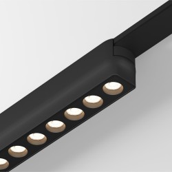 Magnetic track AIR LED luminaire GRILL 12W, 872lm, 3000K, black