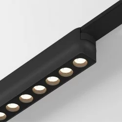 LED gaismeklis magnētiskai sliedei AIR GRILL 12W, 872lm, 3000K, melns