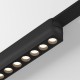 Magnetic track AIR LED luminaire GRILL 12W, 872lm, 3000K, black Magnetic track AIR LED luminaire GRILL 12W, 872lm, 3000K, black